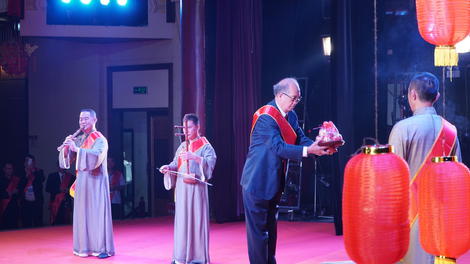 第十三届中国泉州国际南音大会唱“祀郎君”仪式