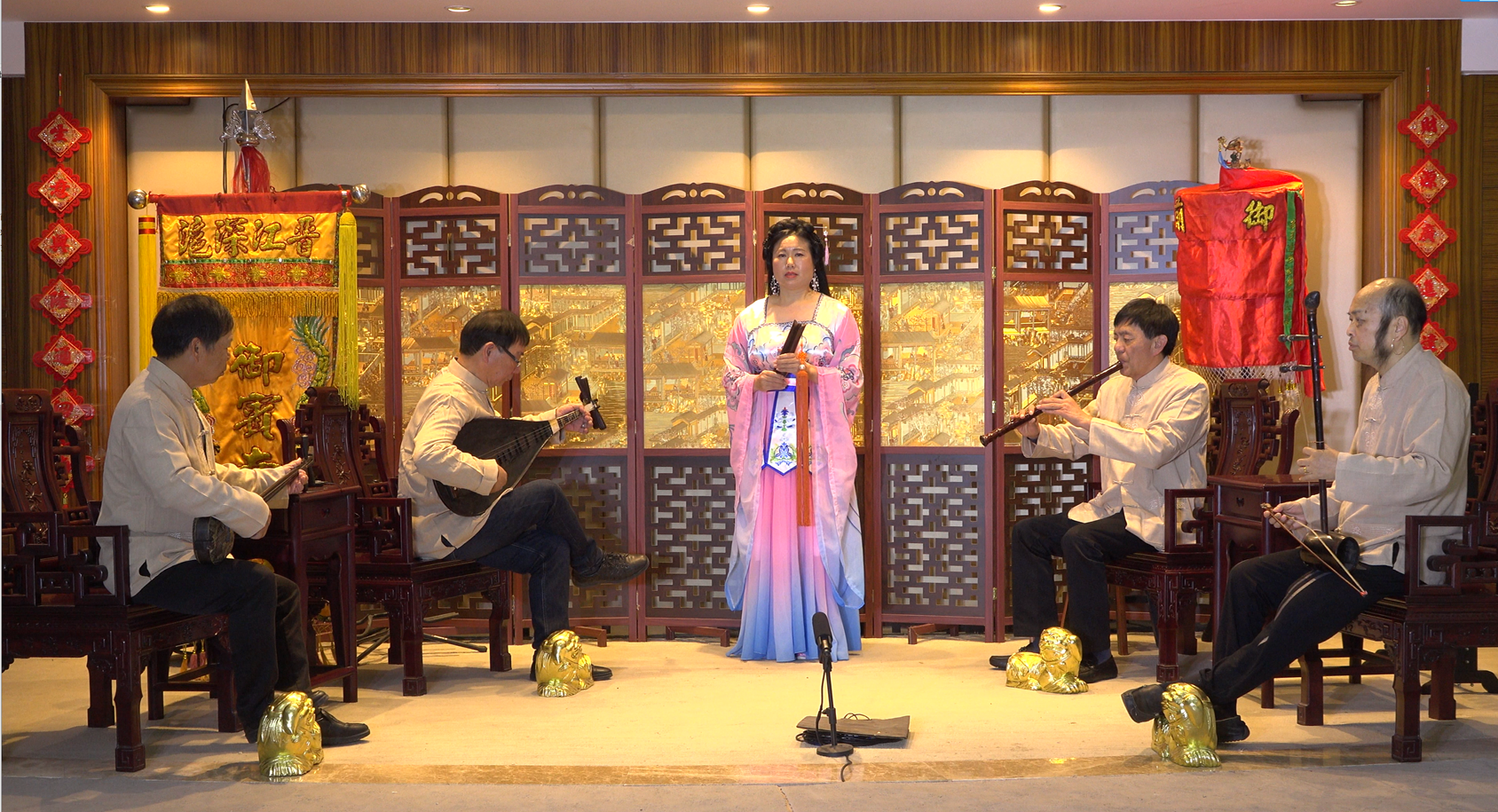 南音七撩曲《为君去》表演单位：中国泉州市艺如南音艺术团