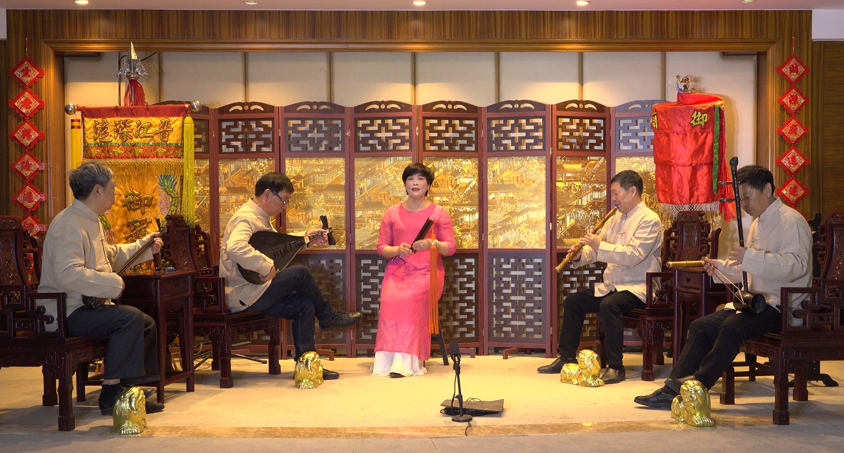 南音《千叮万嘱》表演单位：中国泉州市深沪御宾南音协会