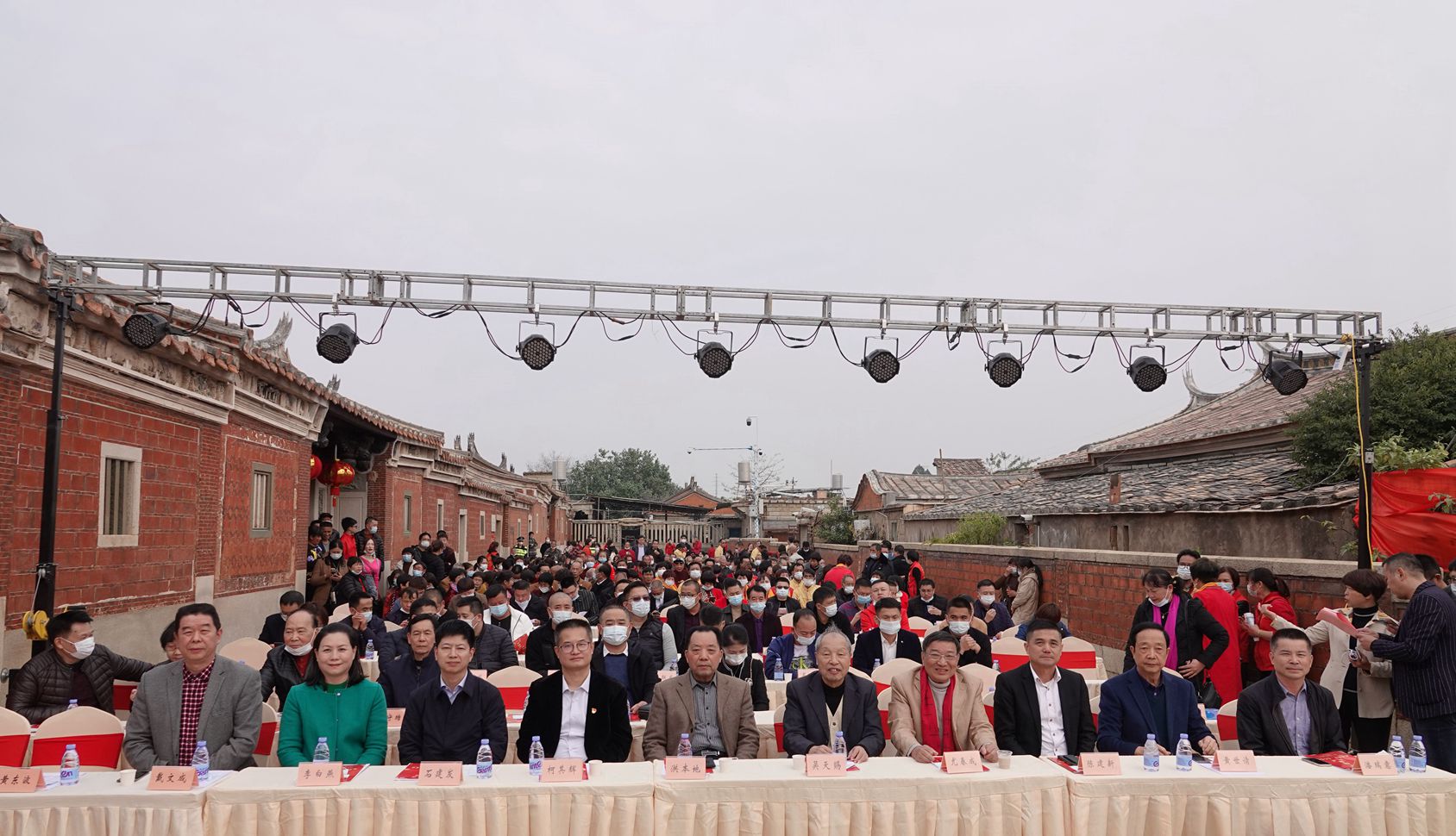 中国南安市官桥镇首届南音大会唱开幕式