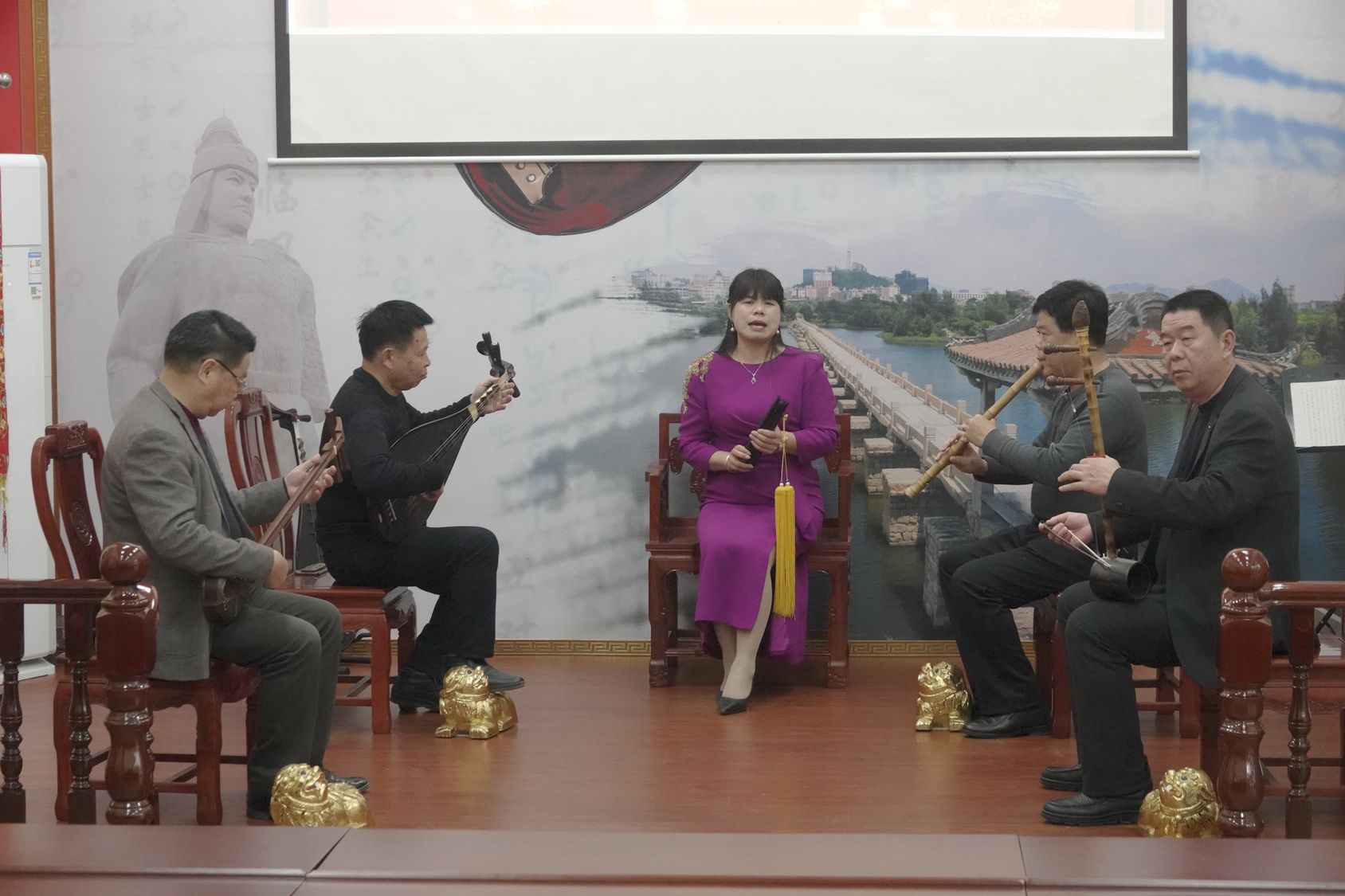南音《暗想暗猜》表演单位：中国南安市南音研究会