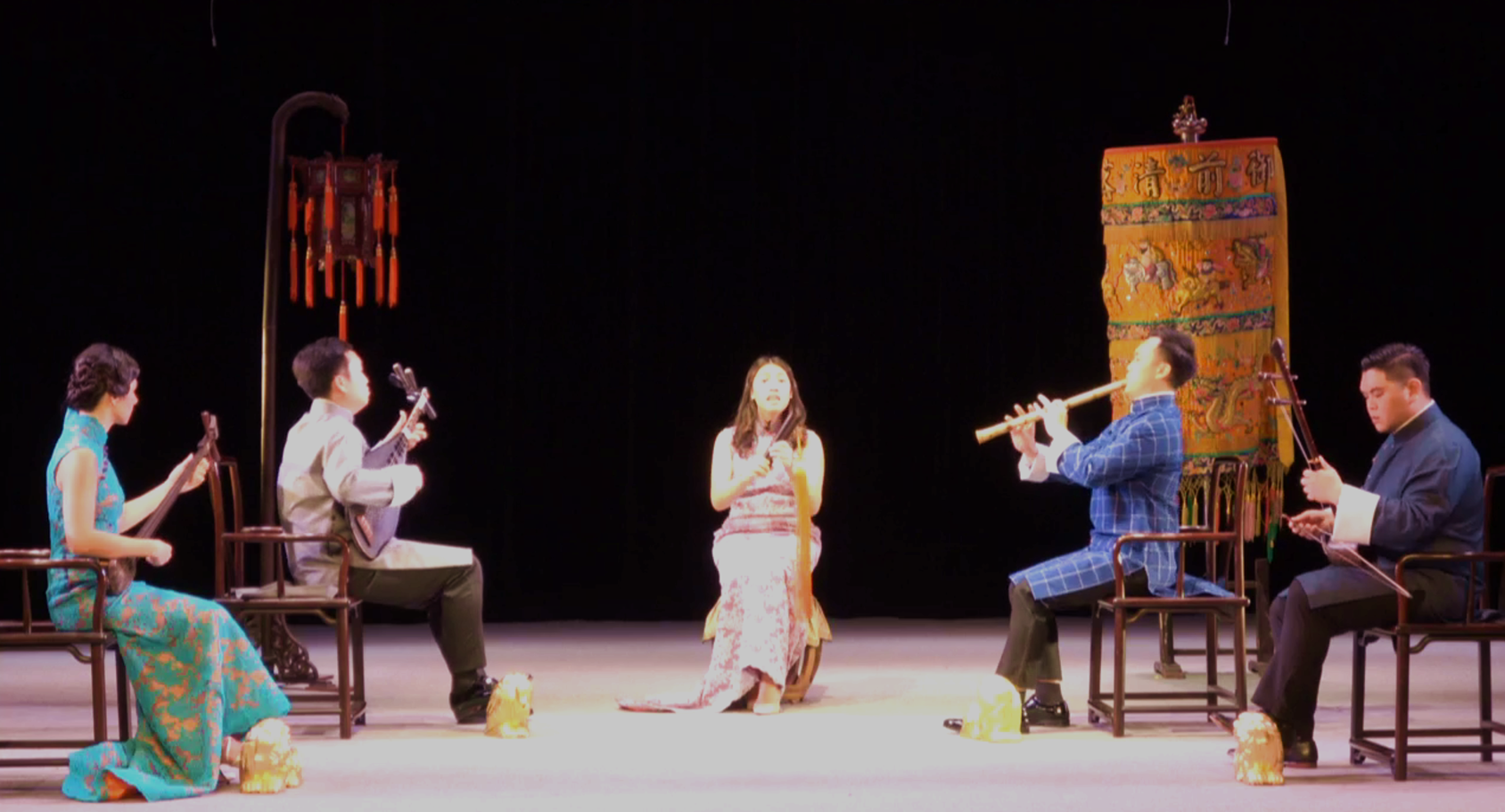 《古乐清音》专场演出——曲《山险峻》表演单位：新加坡湘灵音乐社