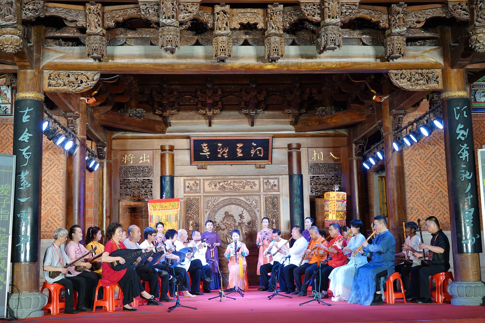 开场嗳仔指:《霏霏飒飒》| “喜迎二十大  古乐献给党”——泉州市南音大会唱