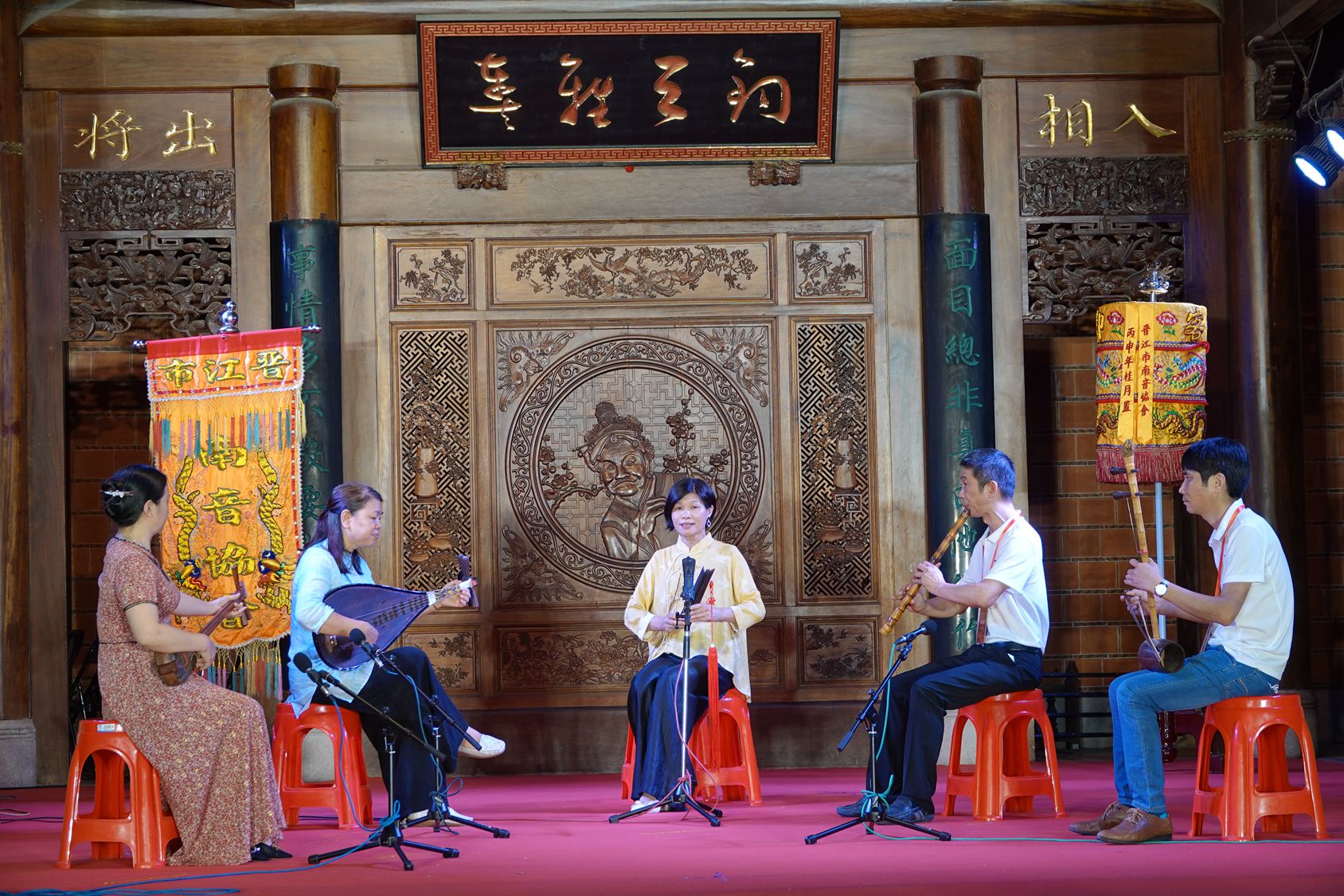 南音《师兄听说》演唱：黄玉卿，中国安溪县南音研究会