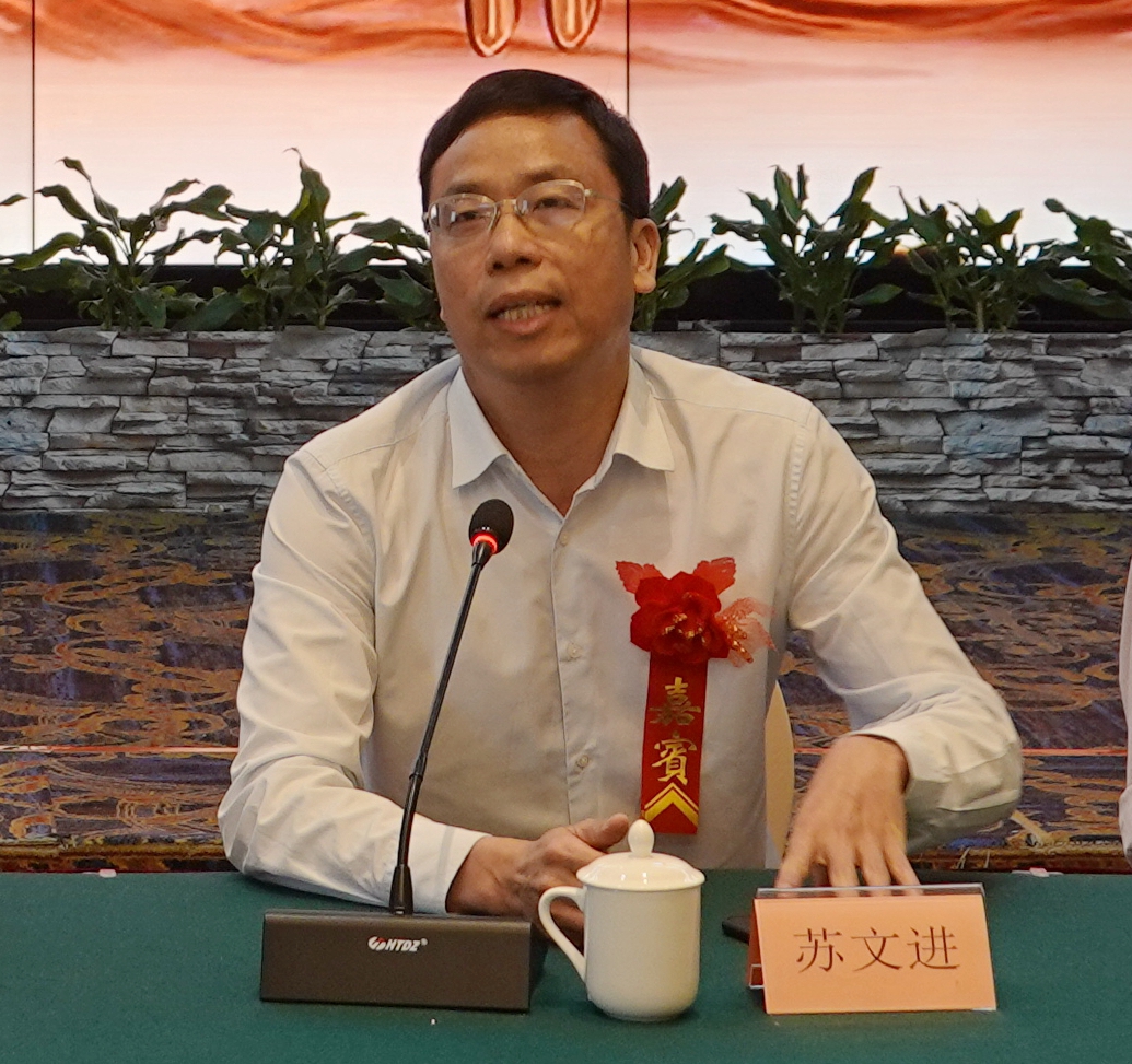 中共南安市委宣传部副部长苏文进在南安市南音研究会成立四十周年座谈会发言