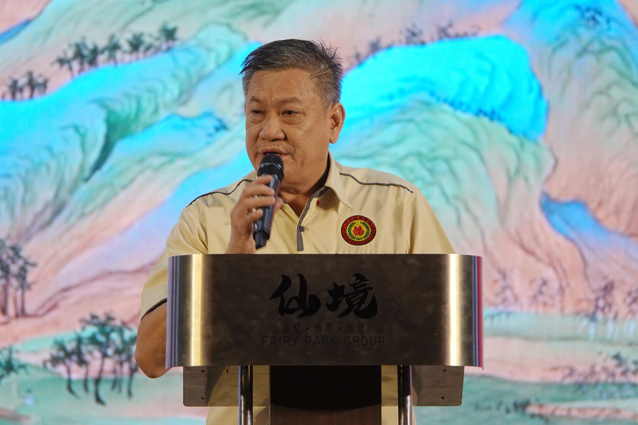 马来西亚巴生福建会馆会长 拿督吴亚烈在中马文化交流——“永以为好”南腔北调诗词吟唱汇演活动致辞